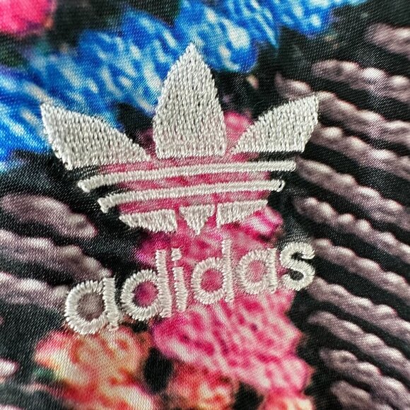 Adidas x Farm Rio Skirt Skater Leopard Swing Boho Aztec Medium - Picture 4 of 11